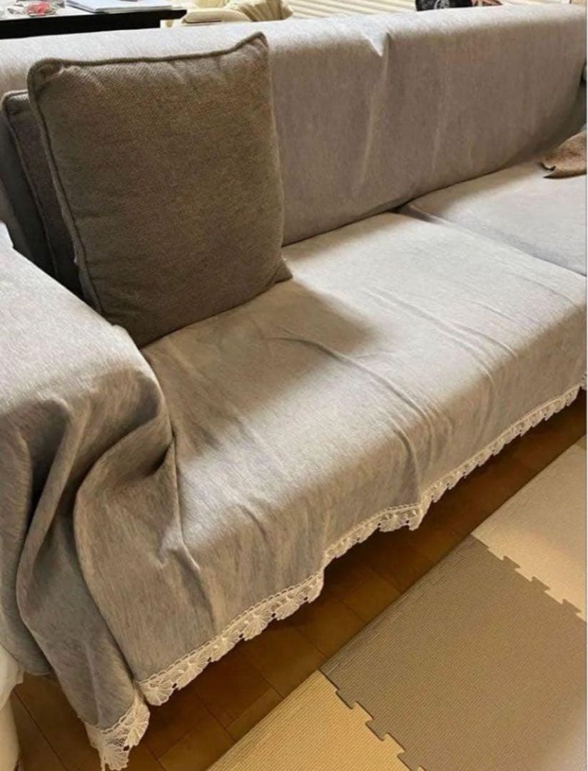 ② 【定価19万】アルモニア 4人掛けソファ｜喫煙・ペットなし｜設置込み