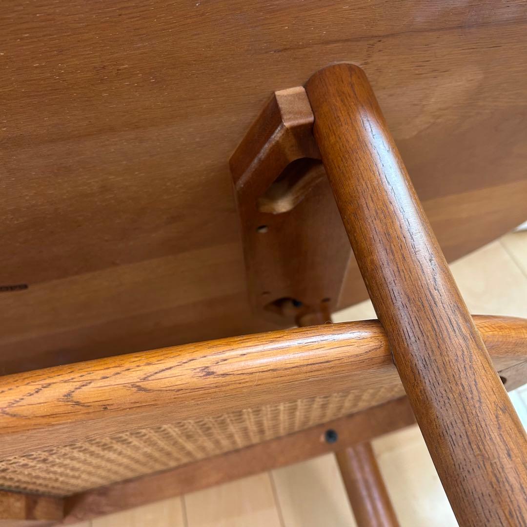 カリモク　 センターテーブル 　ローテーブル 　karimoku　楕円