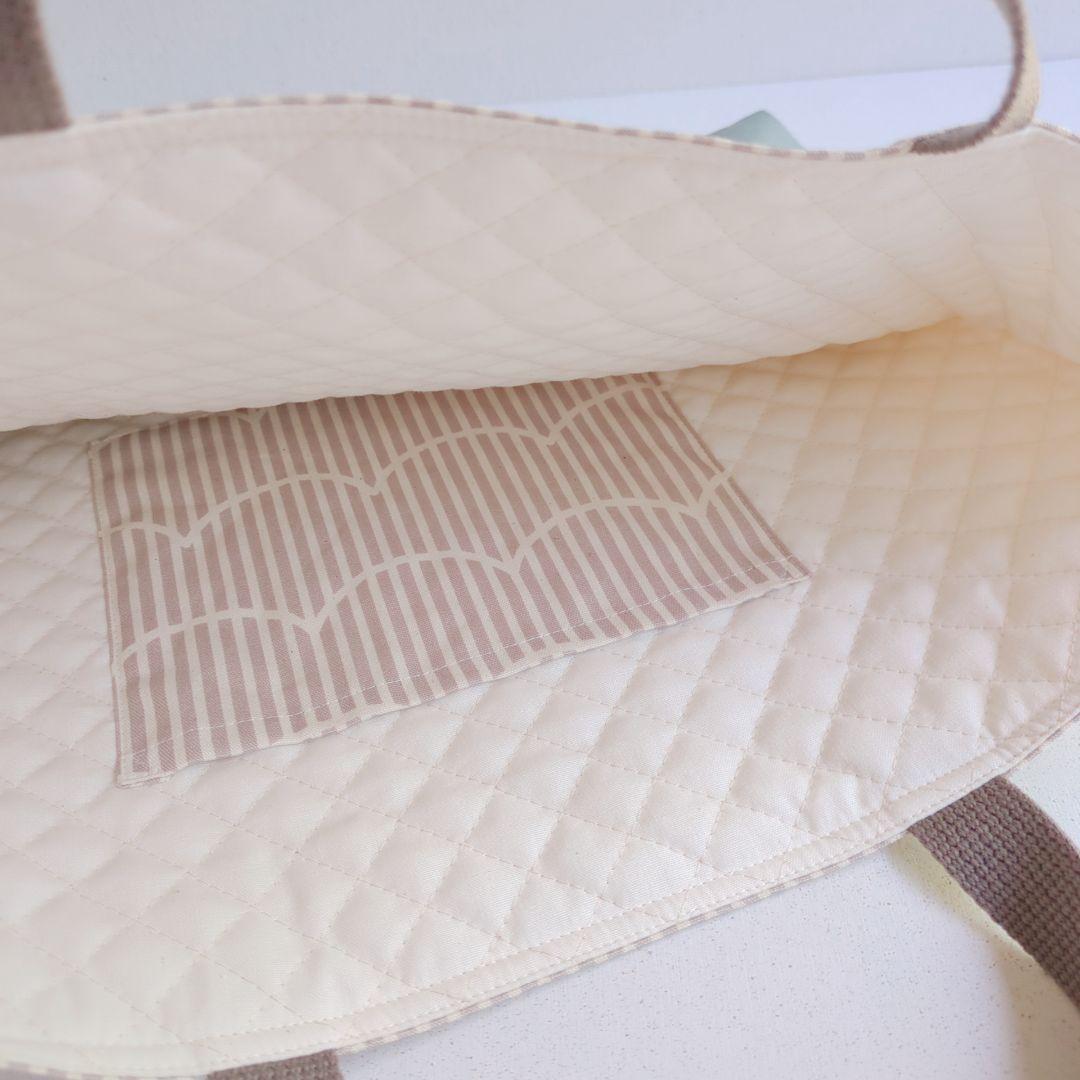 【はむこ】ストライプもくもくのセット　ブルー　グレー