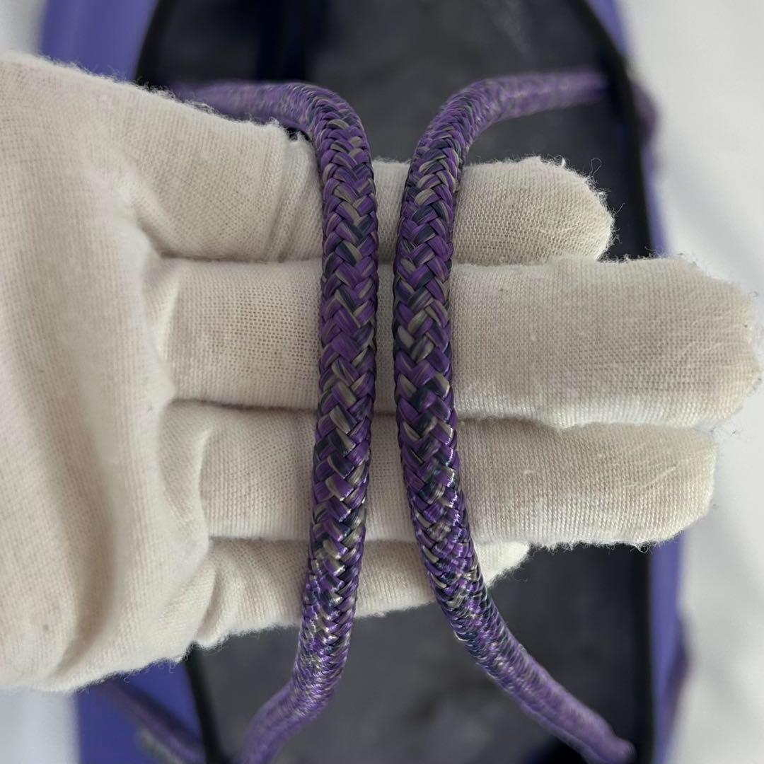 【極美品】ステイトオブエスケープ トートバッグ ポーチ付き A4可 肩掛け 紫