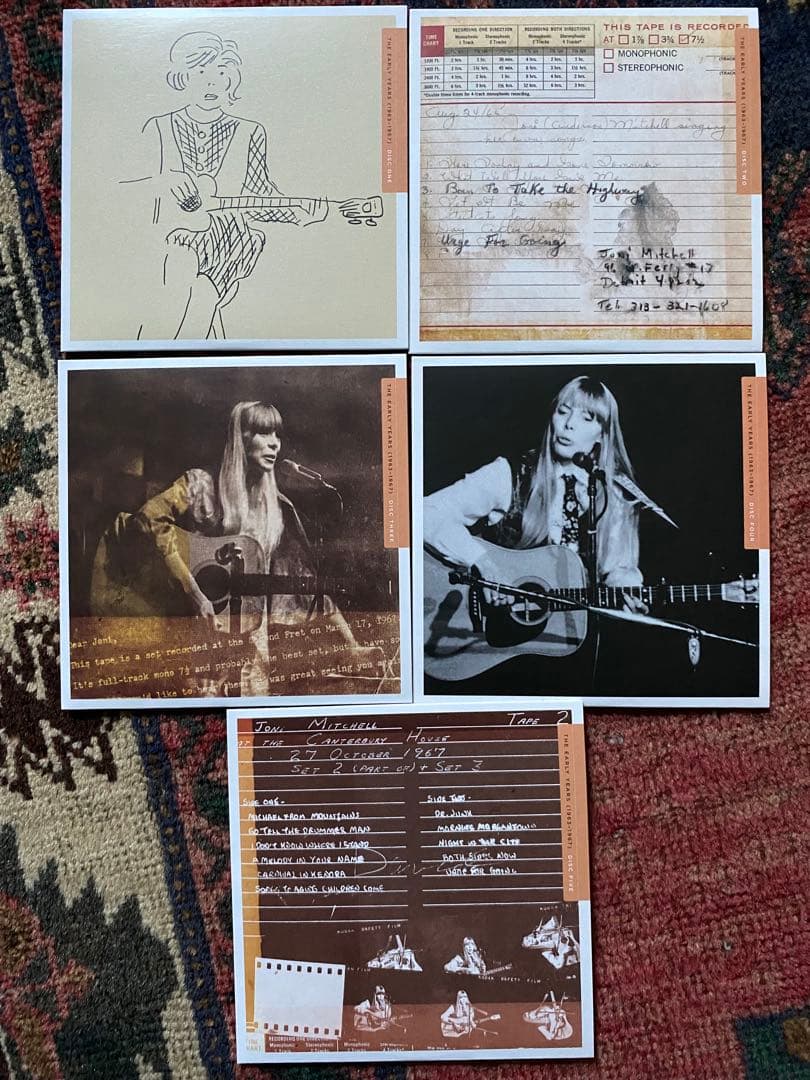 超美品JONI MITCHELL ARCHIVES - VOLUME 1 5CD