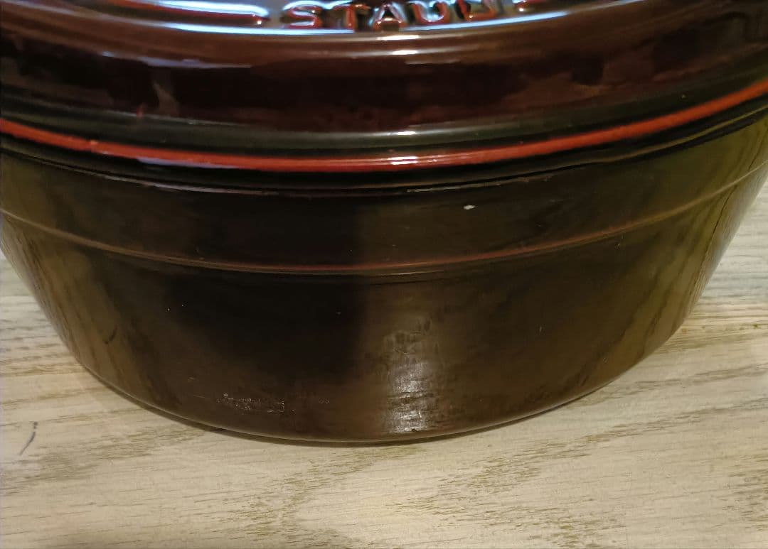 ストウブ ピコ・ココット オーバル 23cm グレナディンレッド