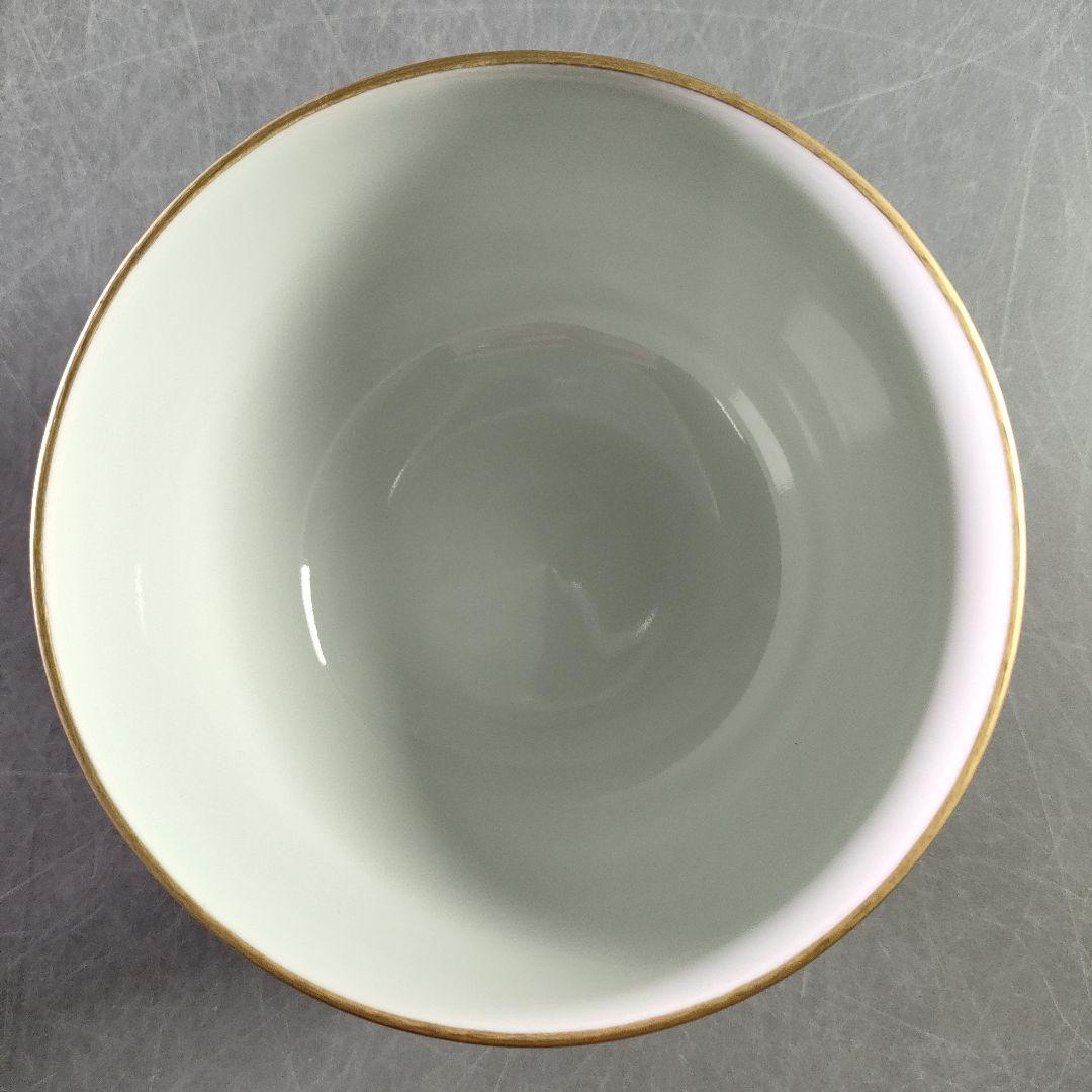 A940-6/京焼/貴古 造/一二三節紋碗5客/茶器/茶碗/茶道具/抹茶碗/