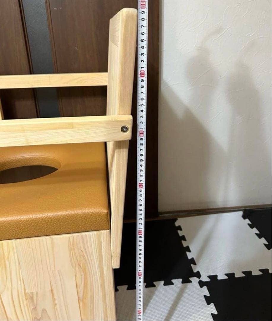 週末値下げ！美品　エステ　よもぎ蒸し　専用椅子　チェア　木製