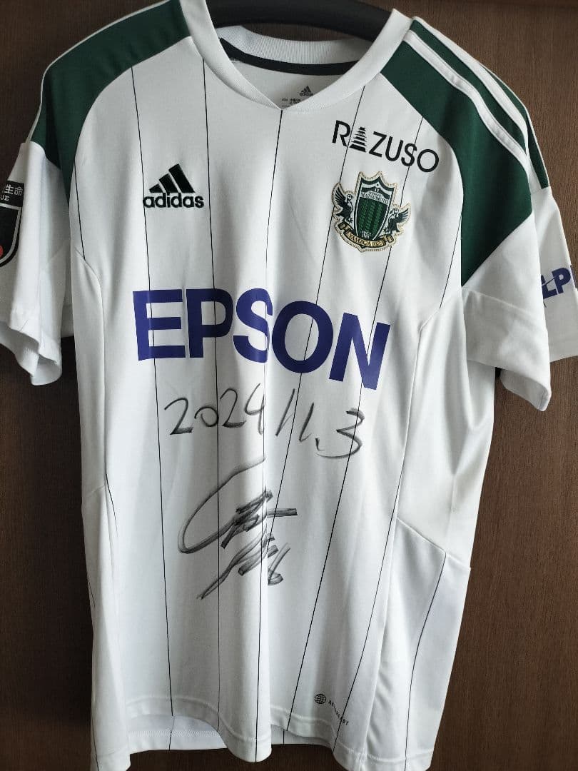 松本山雅 ユニフォーム 安永玲央