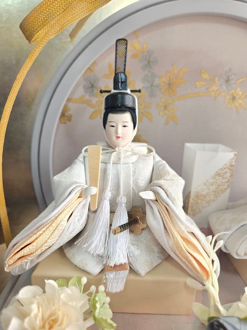 【一点限り】雛人形 ケース飾り　K62