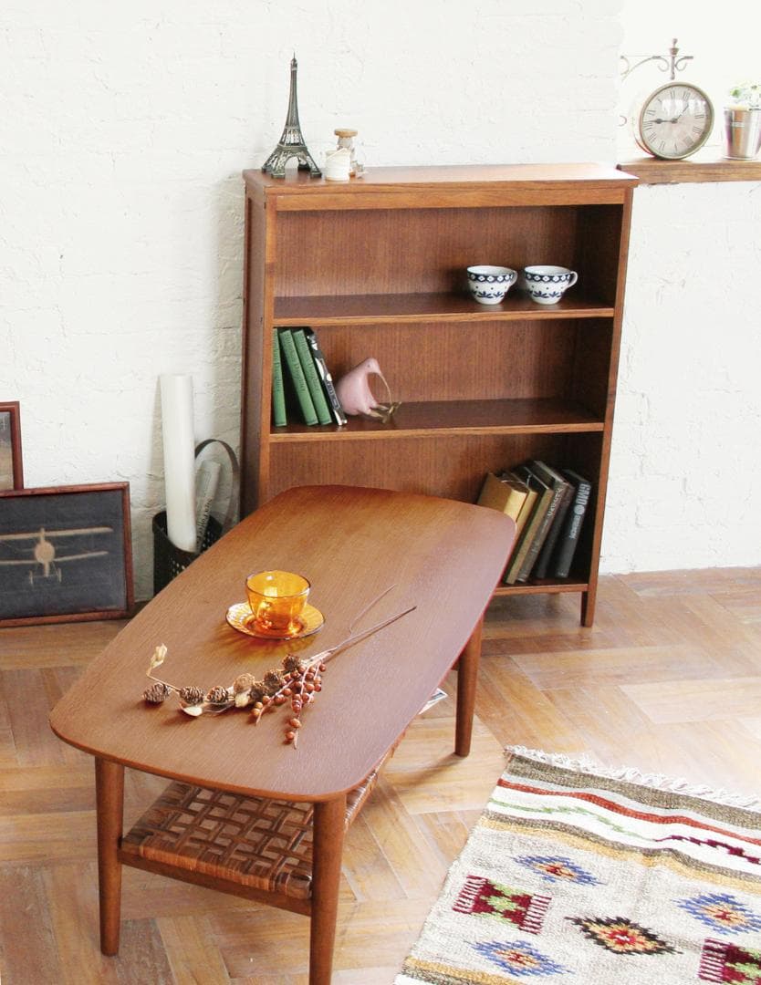 ICB BS WD 収納ラック　ブラウン　シェルフ　70㎝