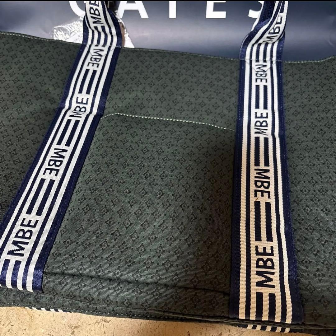 マスターバニー　トートバッグ ダイヤ柄・ジャガードロッカーバック　トート★緑