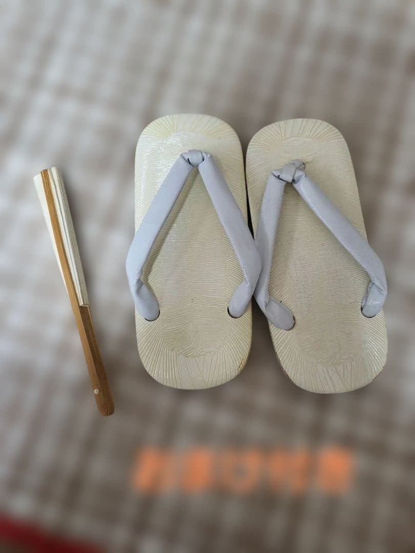 日本製　5歳　七五三用 セット　青緑色の着物