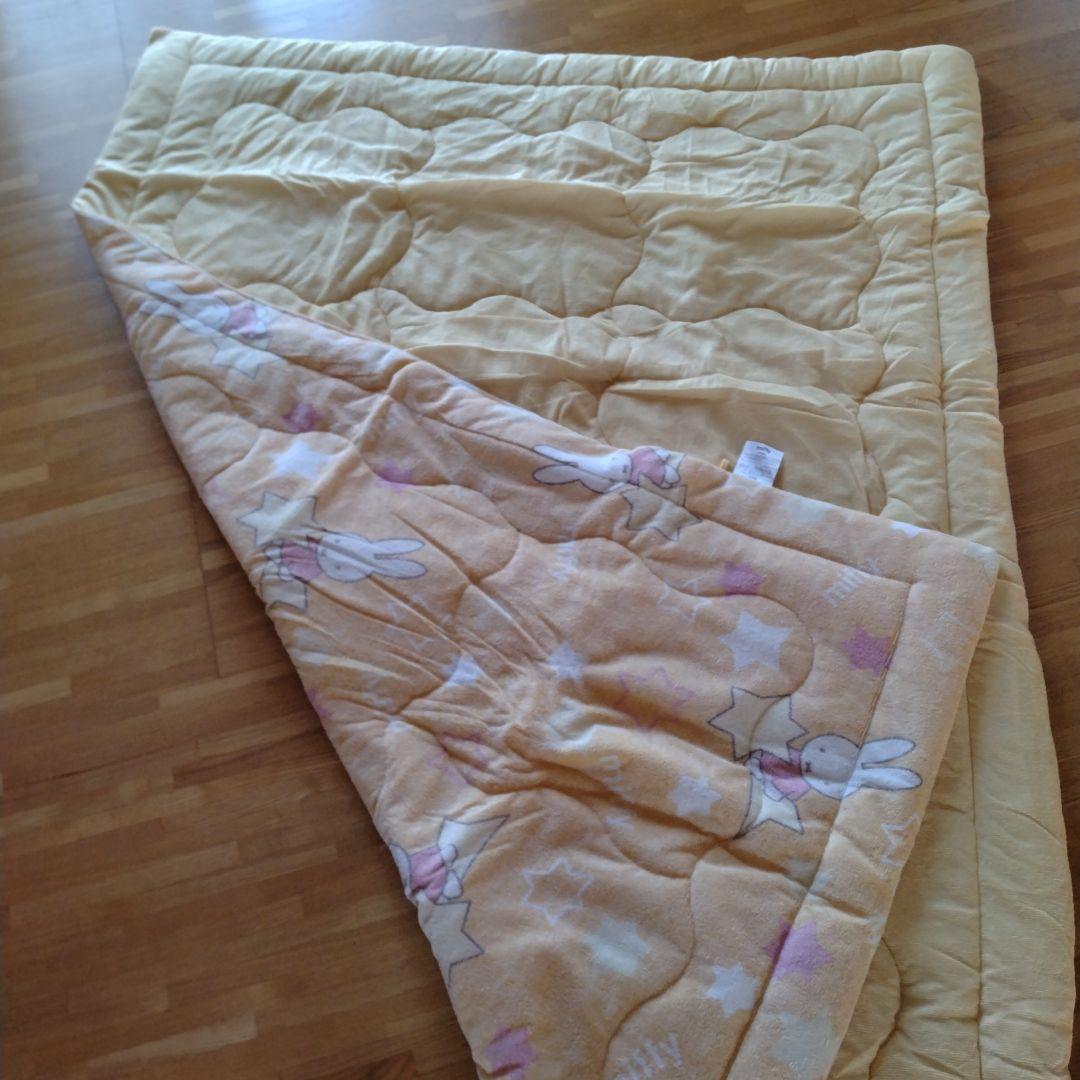 西川　miffy やわらかな肌ざわりキルトケット 140x190cm