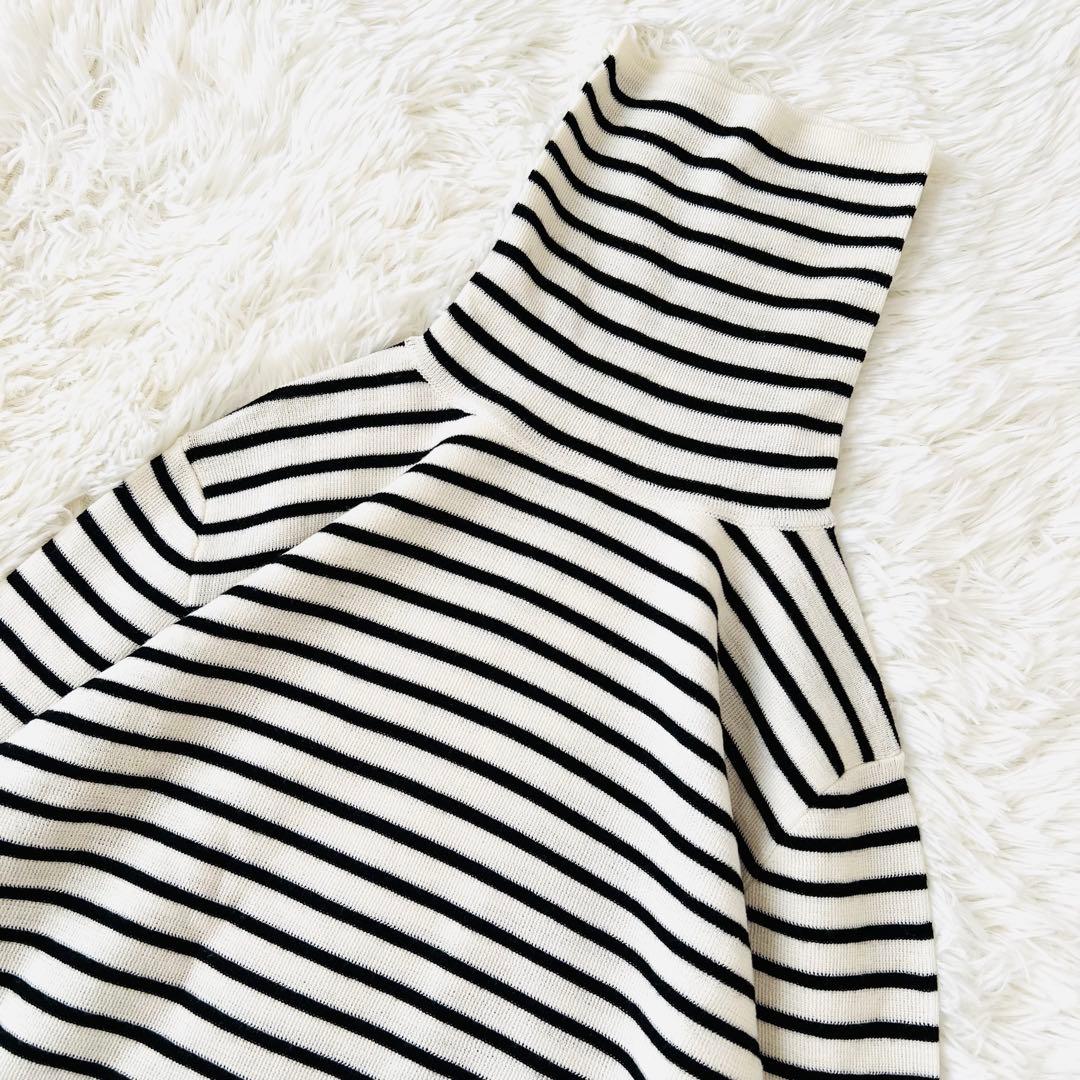 アパルトモン ドゥーズィエムクラス 22AW ボーダータートルネックニット