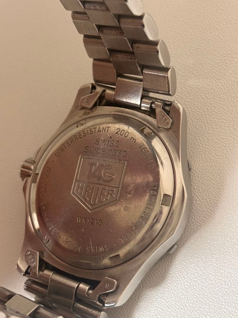 ジャンク TAG HEUERタグホイヤー プロフェッショナルWK1213クォーツ