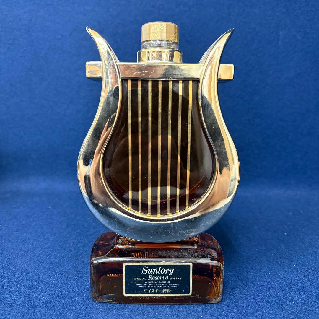 サントリー ウイスキー リザーブ ハープ型ボトル