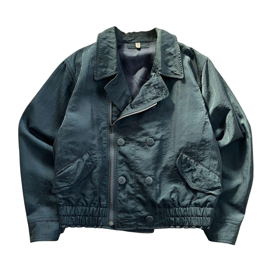 80s PASHU ダブルブレスト ブルゾン 短丈 ヴィンテージ シンホソカワ