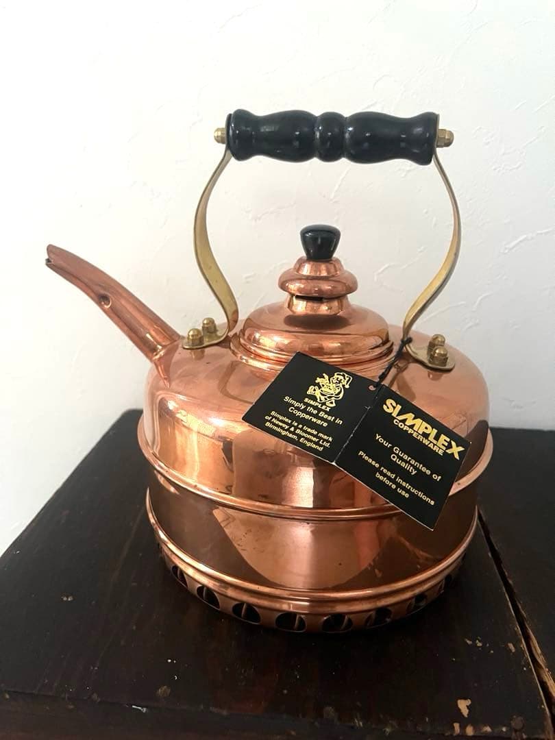 Simplex シンプレックス　銅製やかん　バッキンガムケトル　銅製