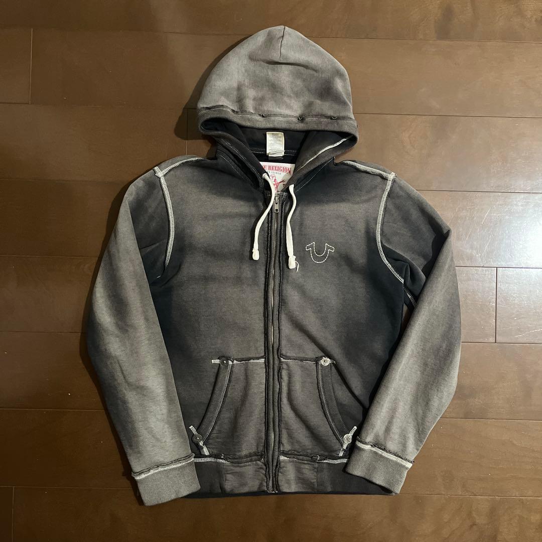 True Religion フーディー　ジップパーカー
