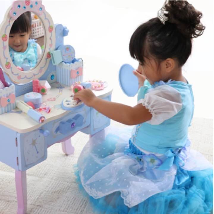 ☆ママと一緒に♪鏡の前で♪ミニレディ♪ドレッサー♪