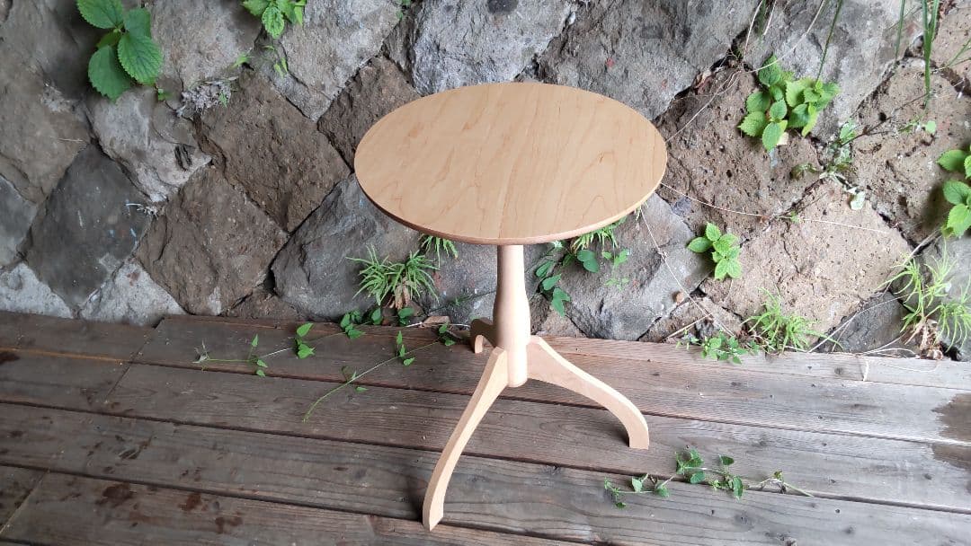 サイドテーブル メープル