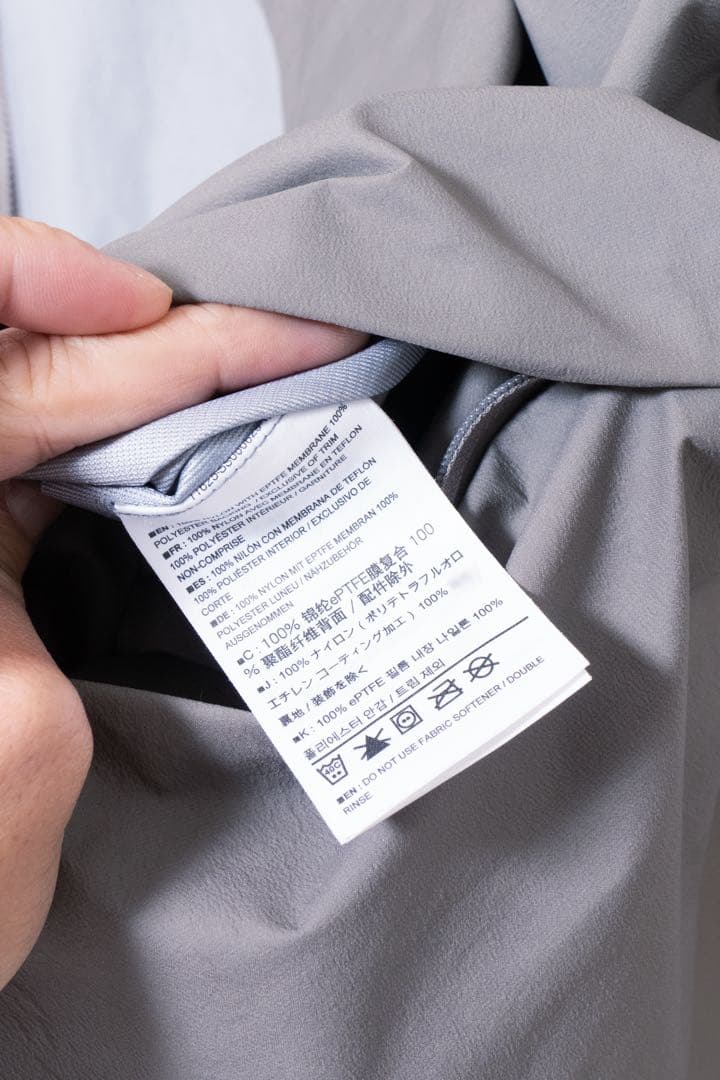 Arc’teryx veilance 初期　ナイロンコート　アーカイブ