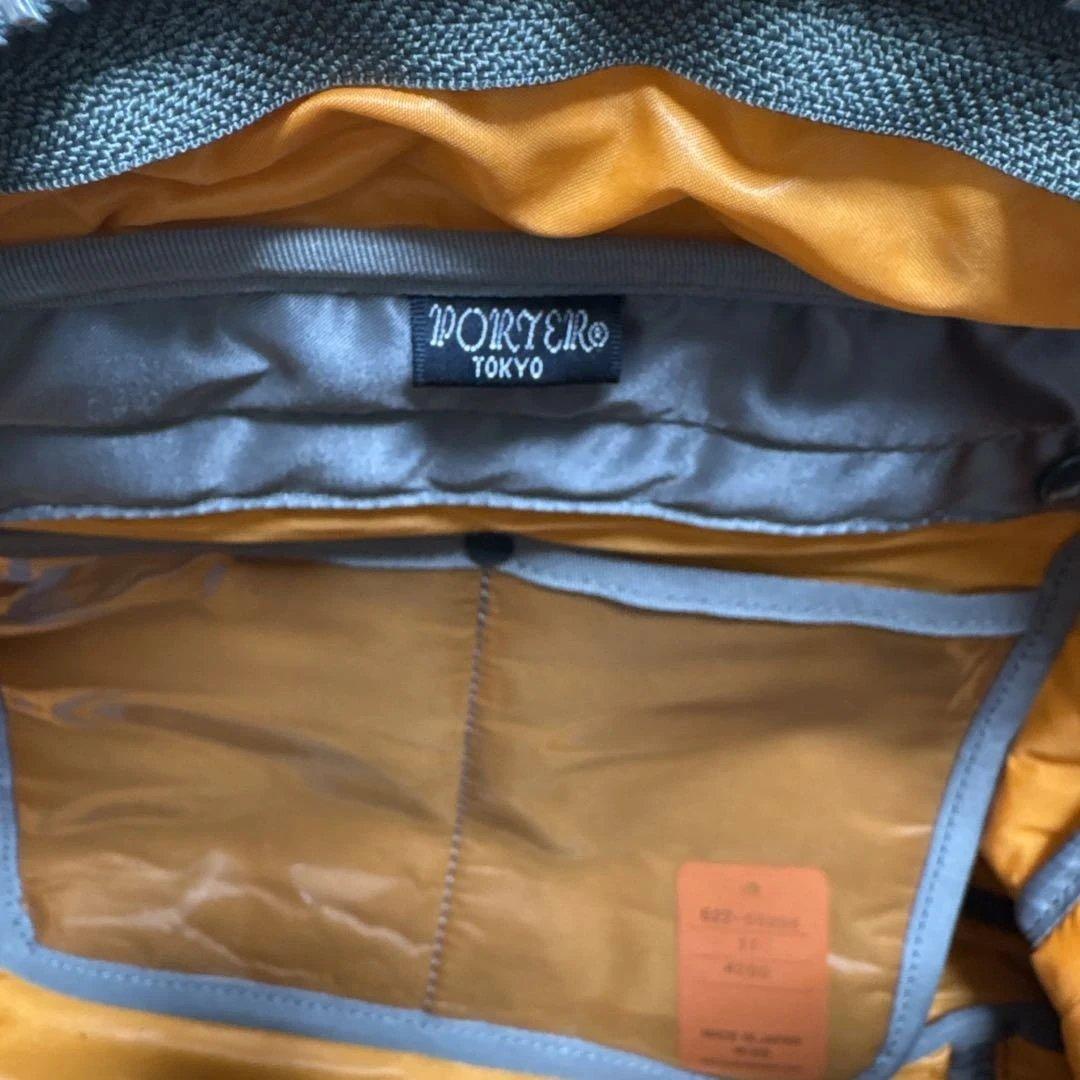PORTER TANKER BOSTON BAG (L) シルバーグレー