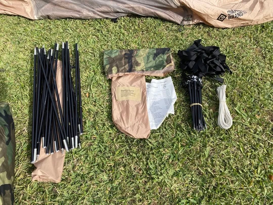 米軍　Marine Combat Tent コンバットテント美品USMC