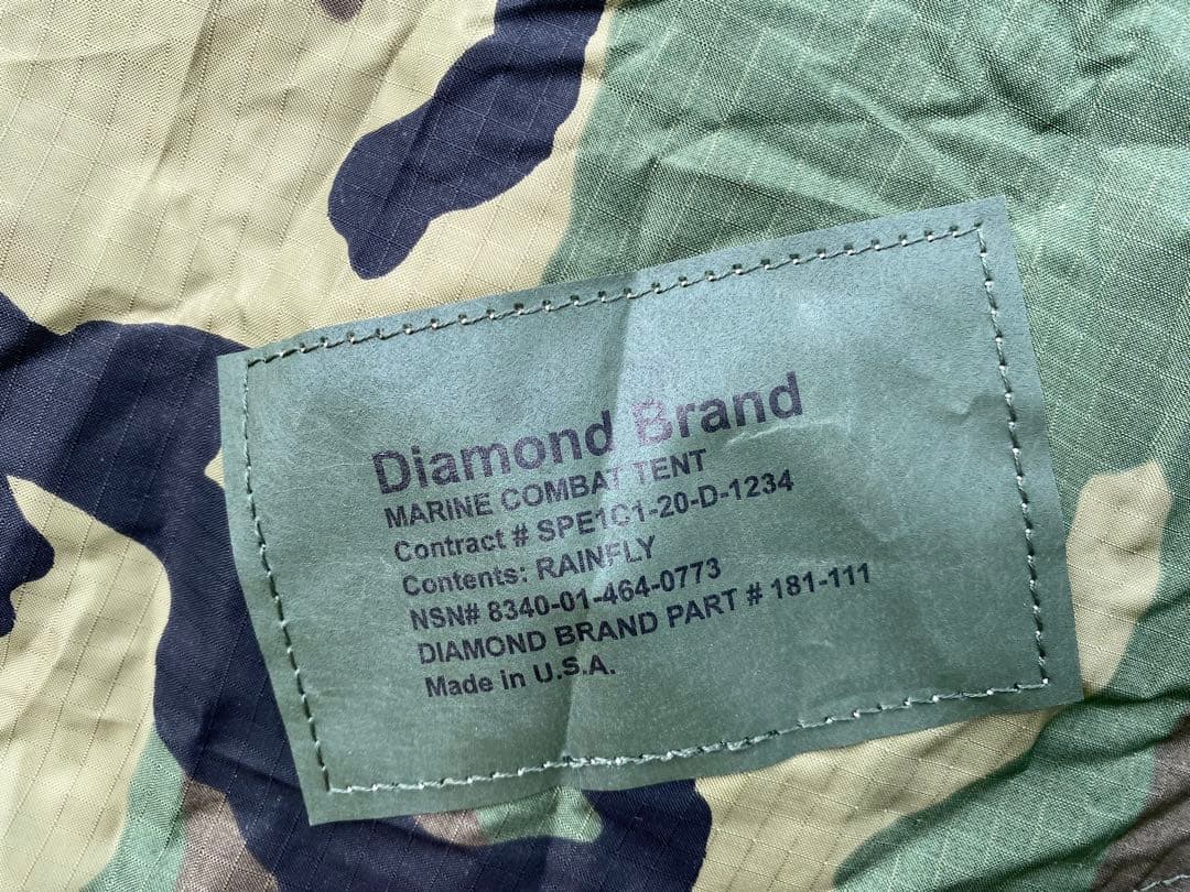 米軍　Marine Combat Tent コンバットテント美品USMC