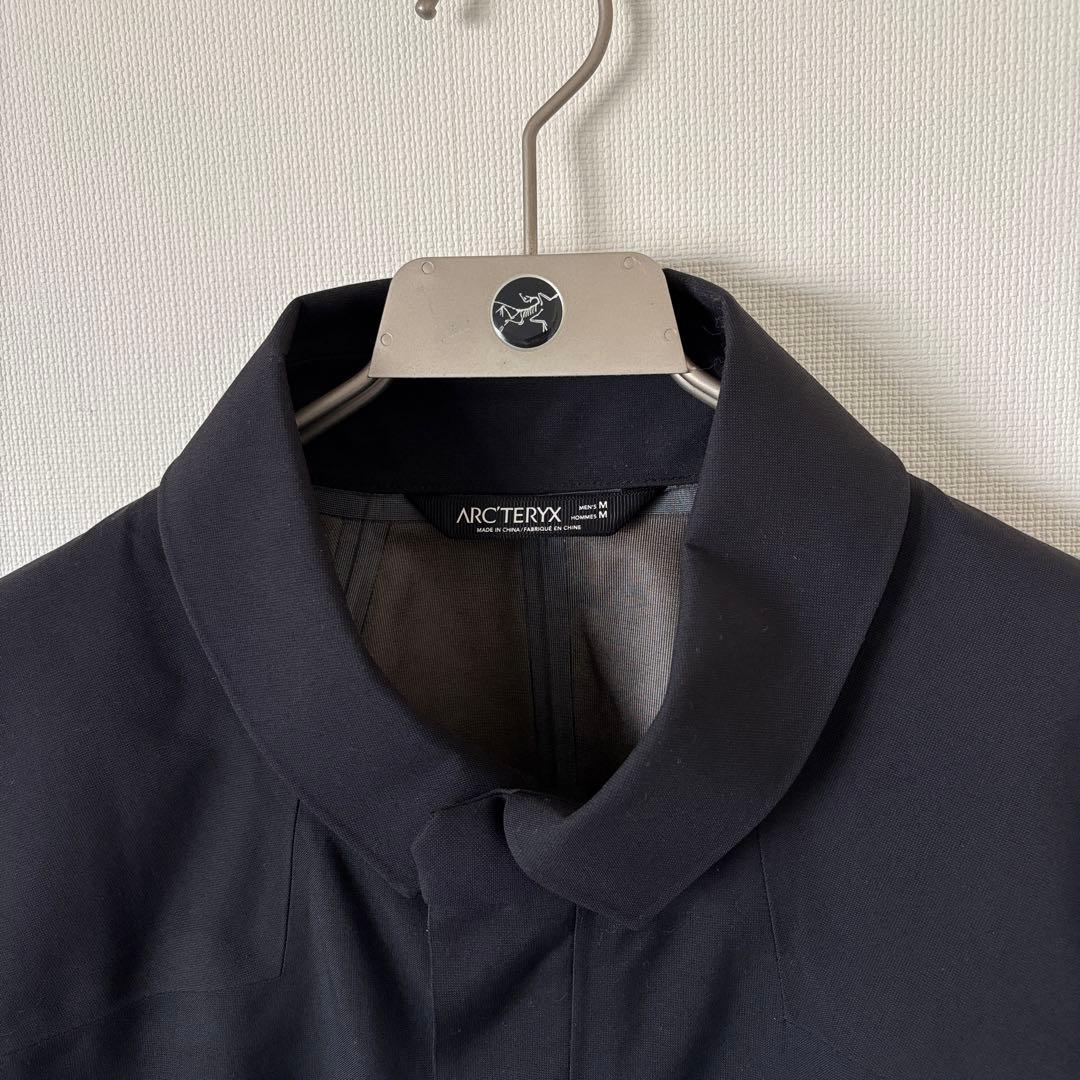 極美品 廃盤品 アークテリクス ケッペル トレンチコートゴアテックス ブラック