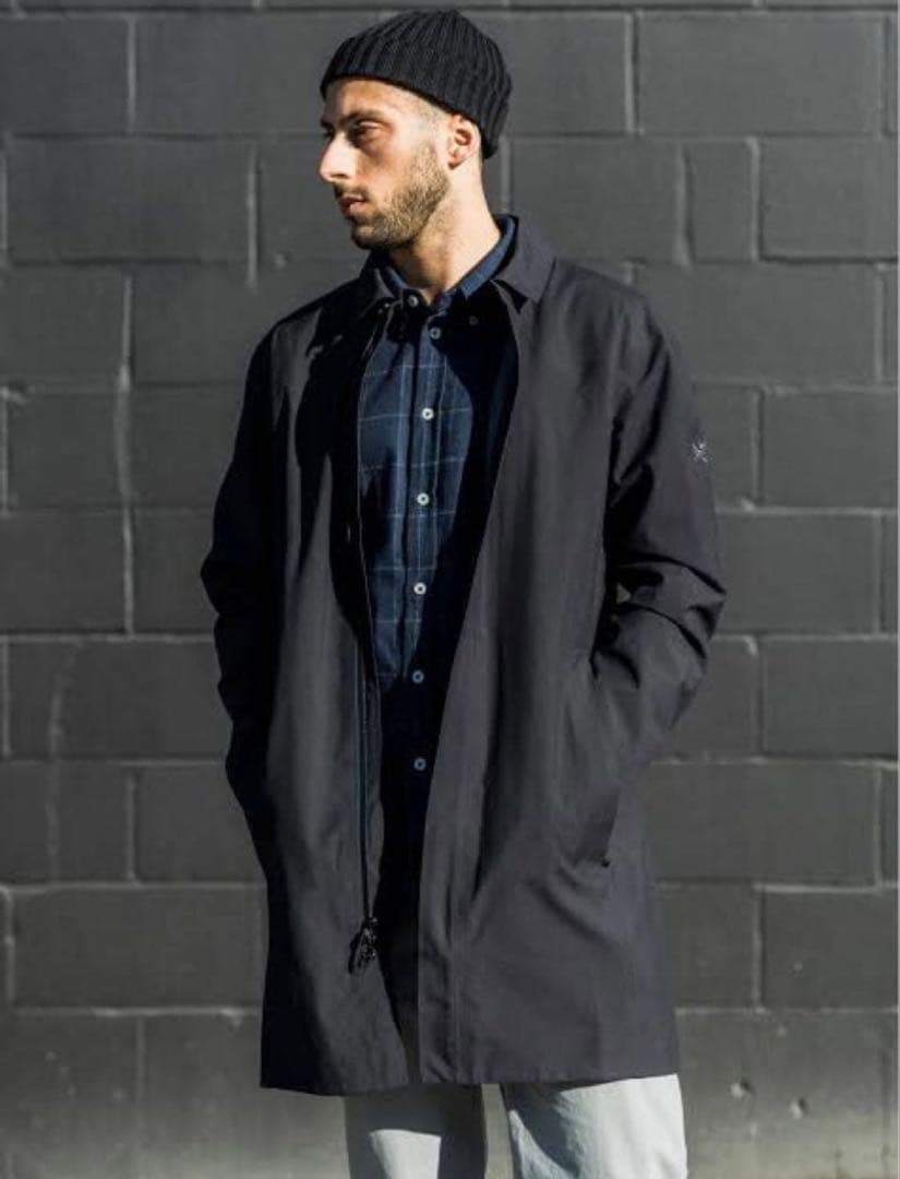 極美品 廃盤品 アークテリクス ケッペル トレンチコートゴアテックス ブラック