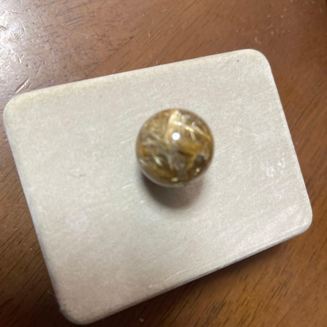 ルチルクォーツ 球体 約22mm