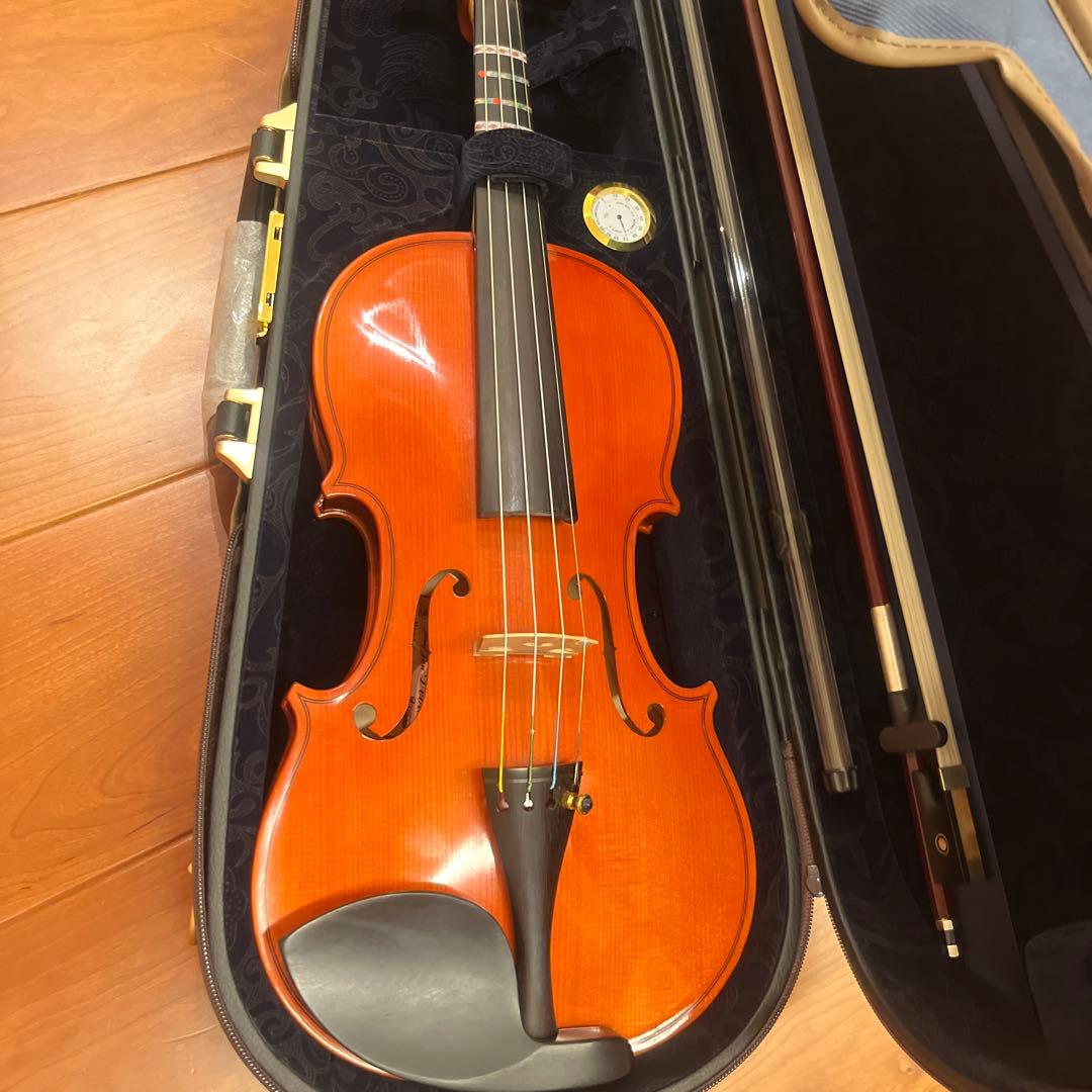 チェコ製 J.J.ドボルザーク バイオリン 4/4 弓、新品ケース付　美品