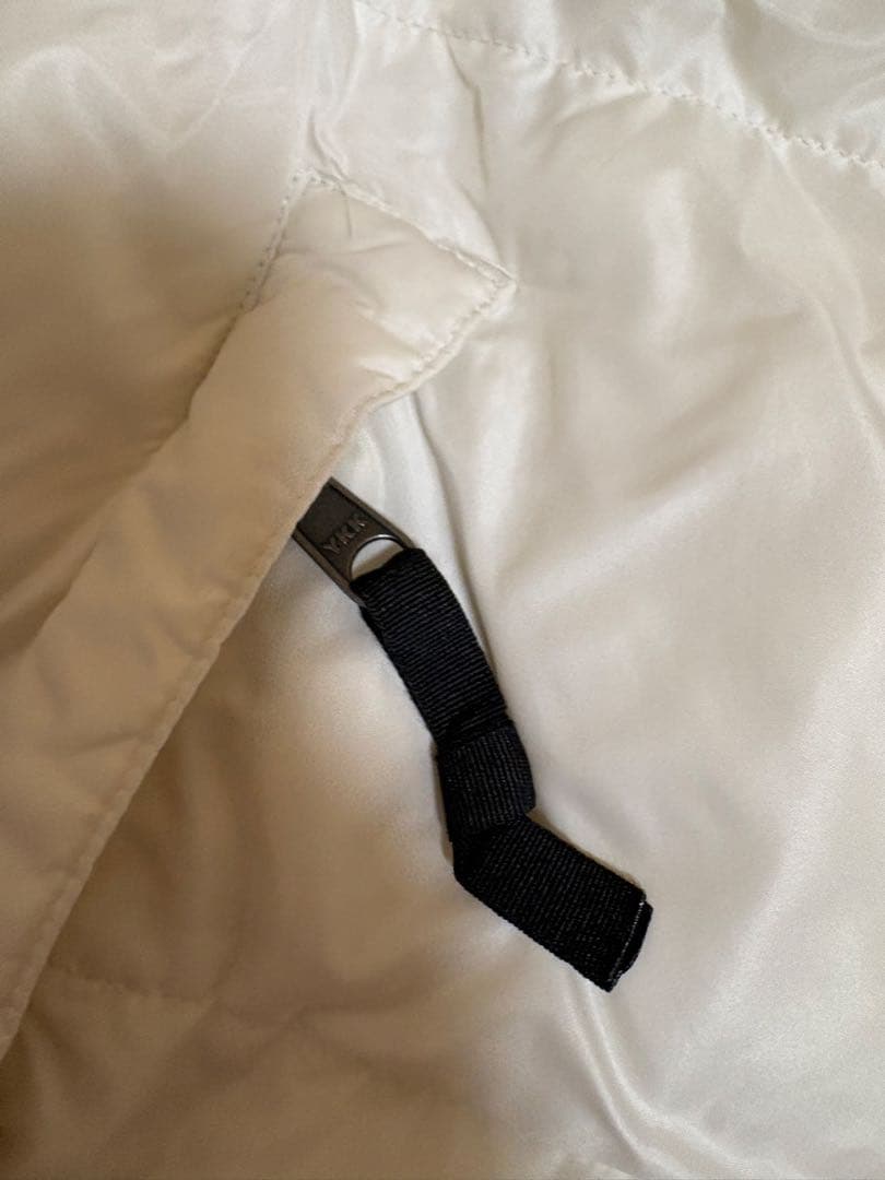 ノースフェイス HYBRID DOWN BALL レディースM 90 白黒