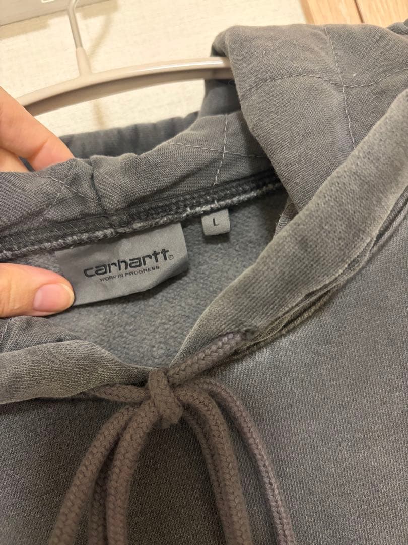 CarharttWIP パーカー Lサイズ ブラック グレー ヴィンテージ