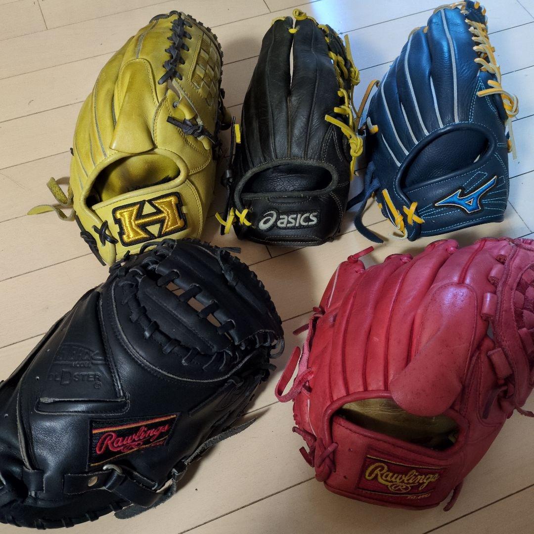 Rawlings グローブ RBG HDSTER 赤 黒