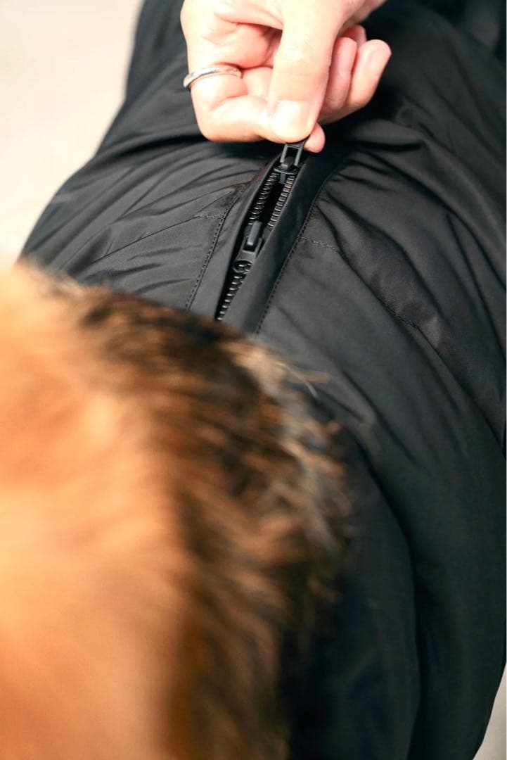 CushyCushy CUSHY PUFFER VEST ブラック サイズ8