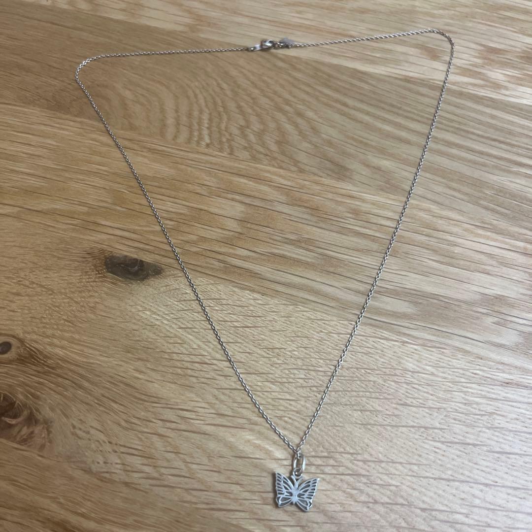 needles パピヨンマーク　ネックレス　ペンダント　シルバー　ニードルズ