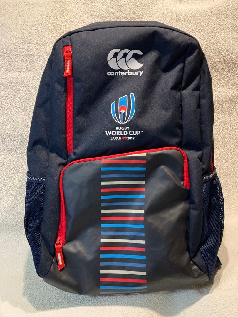 ラグビーW杯ジャパン2019大会関係者用バッグ　カンタベリー製新品&キーホルダー