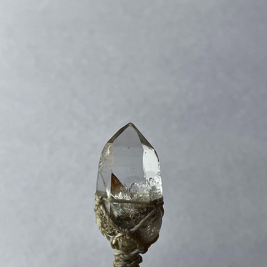 ヒマラヤ水晶 ガネッシュヒマール ＊ マクラメペンダント ネックレス 37