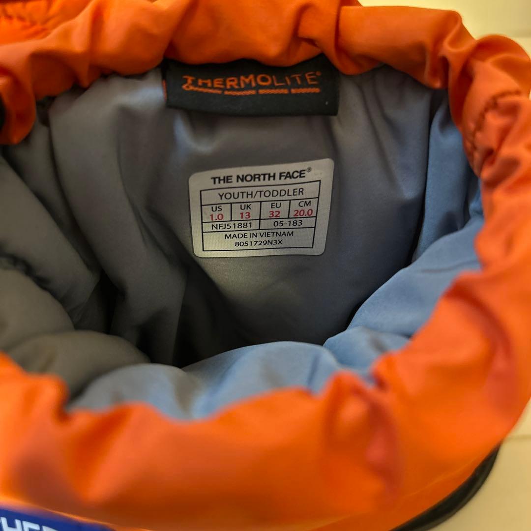 ノースフェイス　スノーブーツ　20cm 2点まとめ売り