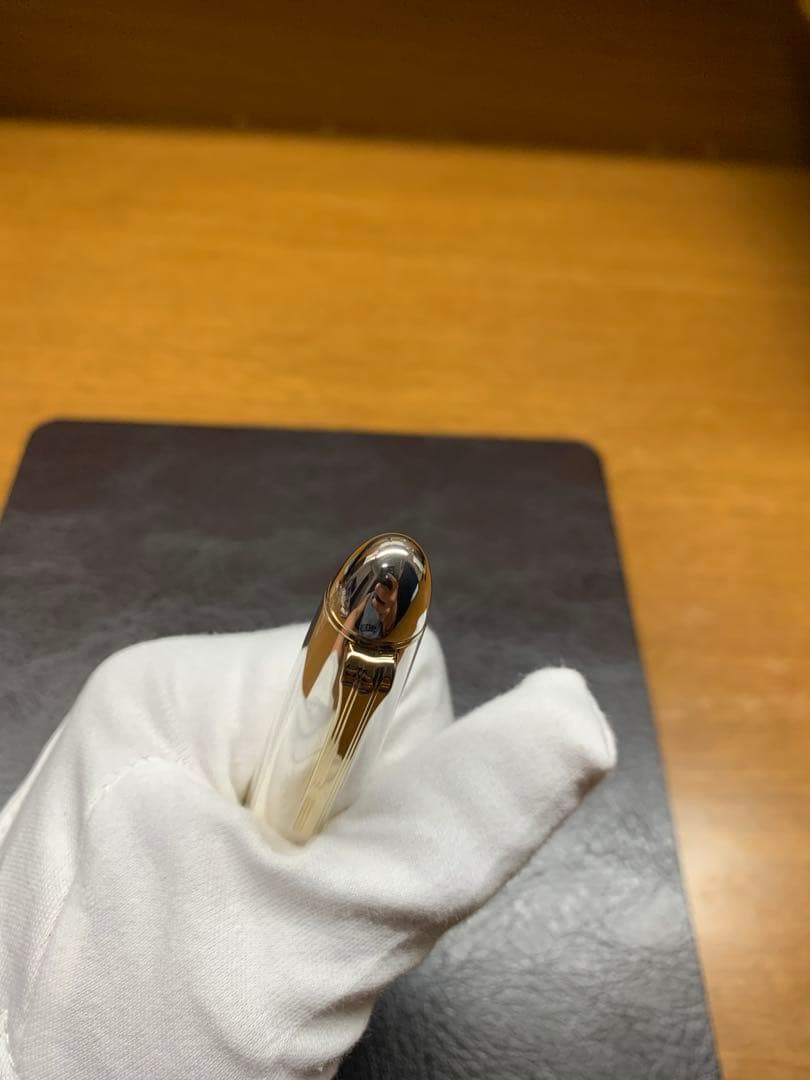 Sailor セーラー 万年筆 21K金ペン先 純銀軸 プロフィット21