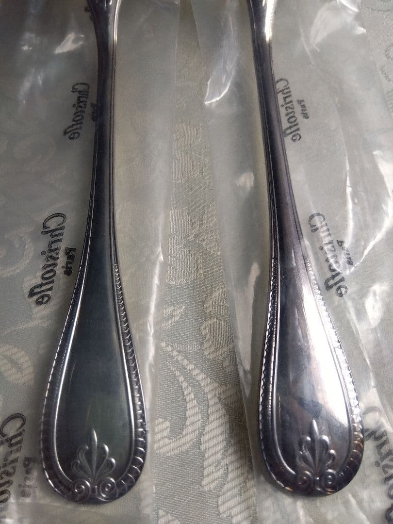 【未開封】クリストフル　マルメゾン　サラダサービングフォーク＆サービングスプーン