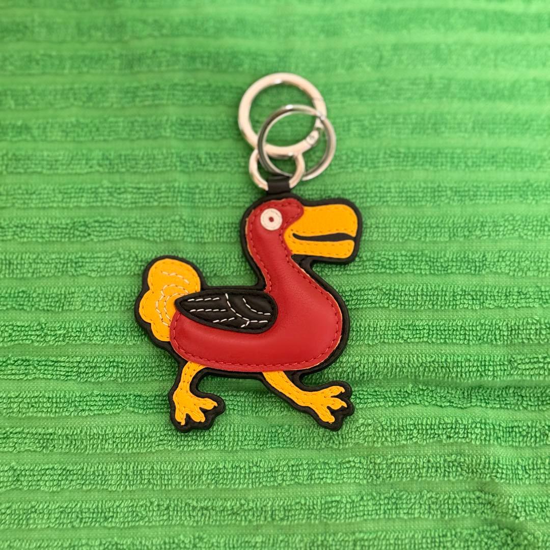 LOEWE ダチョウ　ドードー　レザーキーホルダー