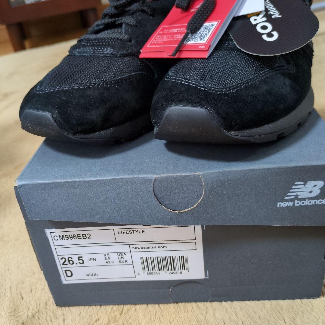 New Balance CM996EB2 ブラック 26.5cm