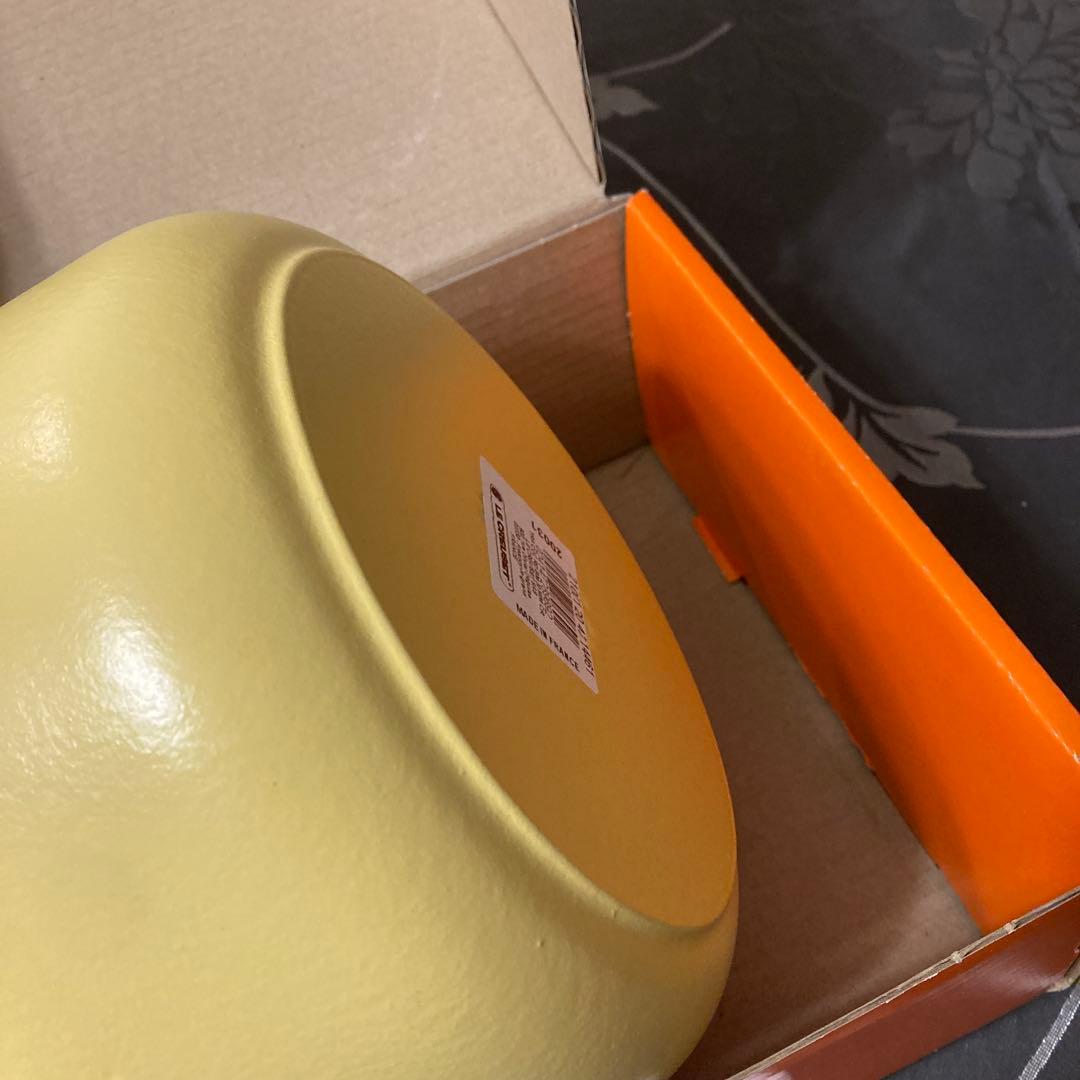 LE CREUSET 両手鍋 20cm ミモザ
