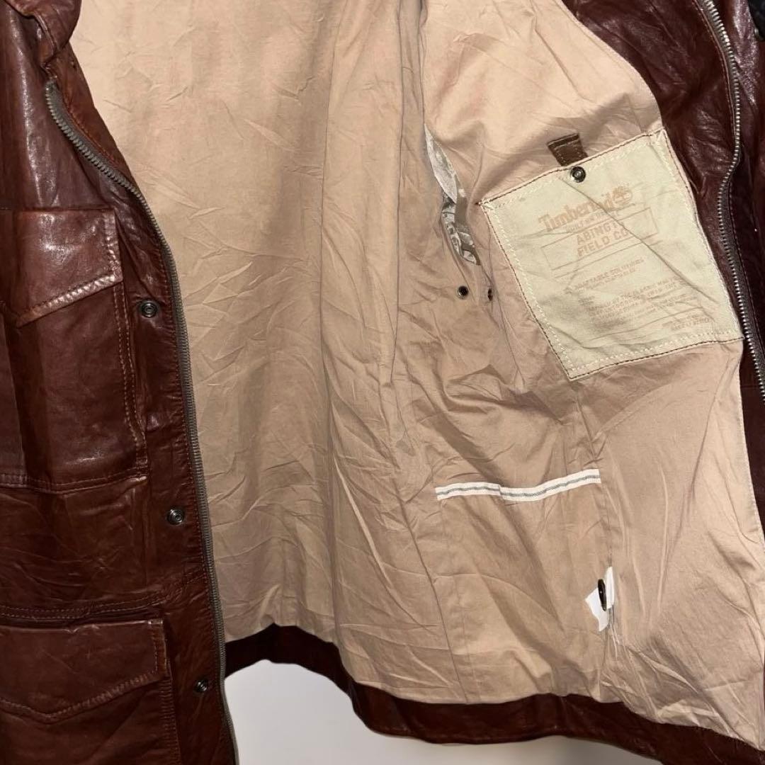 [良風合い]Vintgage M-65 レザージャケット　90s