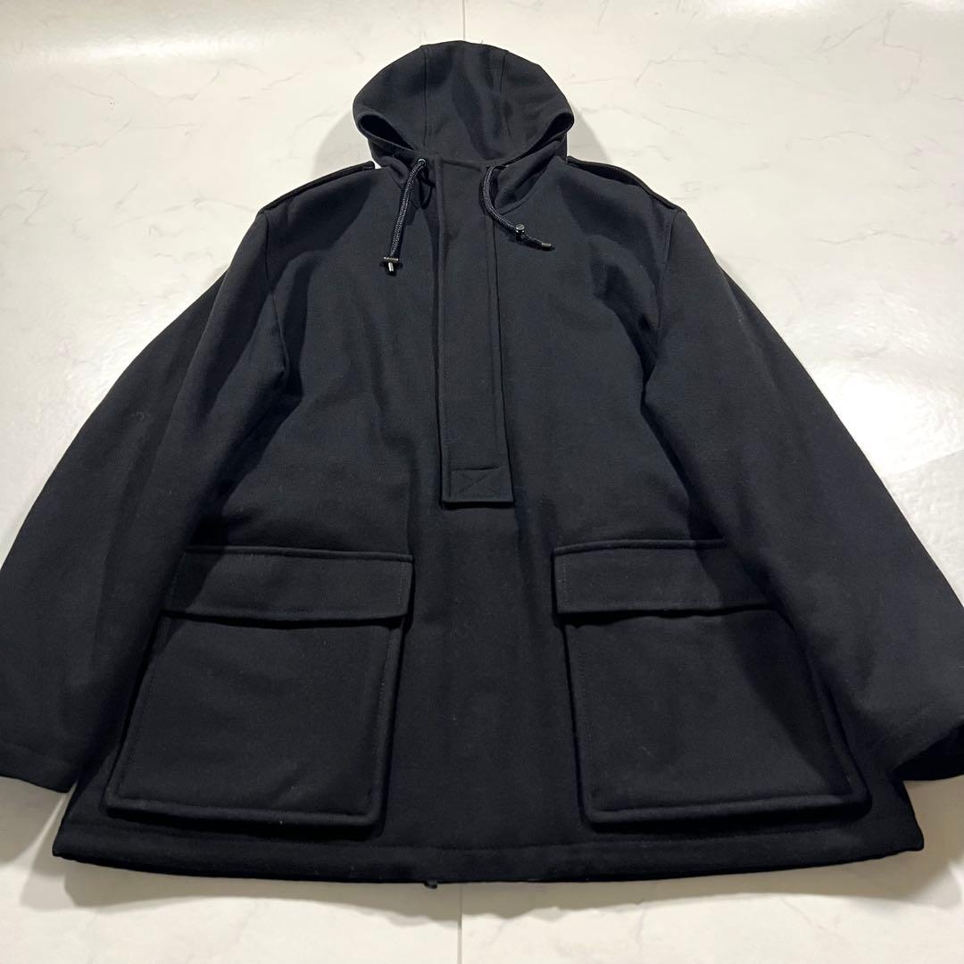 希少 PRADA アノラックパーカー ウール 50 XL archive 黒
