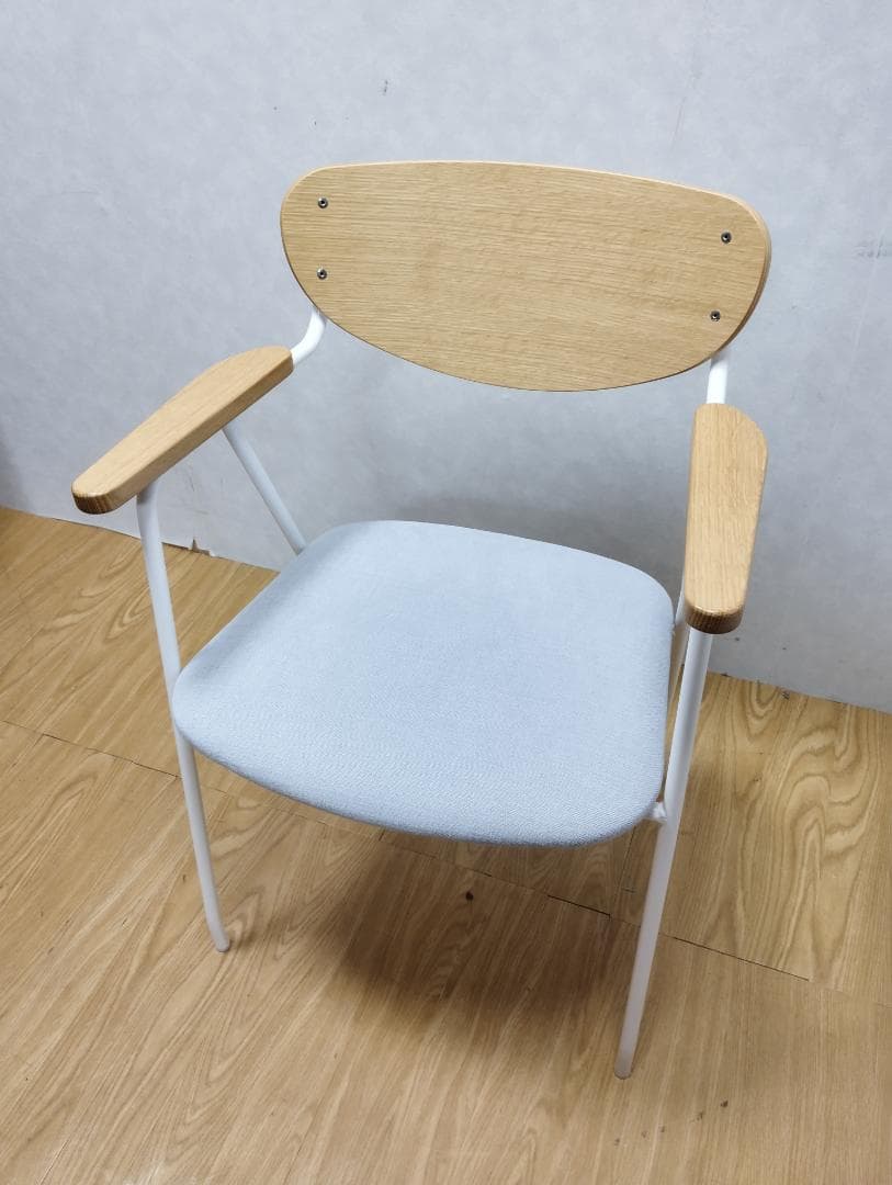 K★★1069 IDEE DJANGO ARM CHAIR WH CA1497