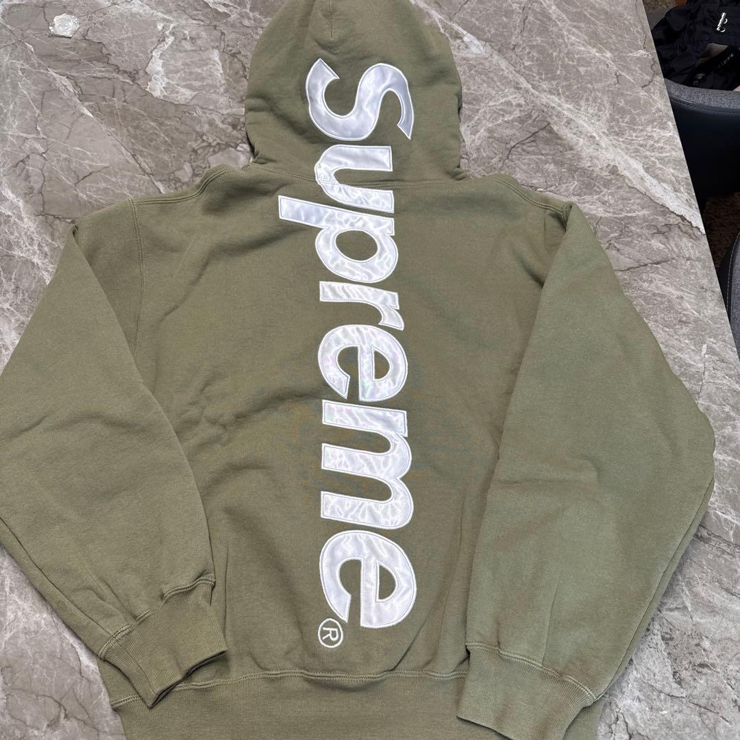 Supreme オリーブ パーカー