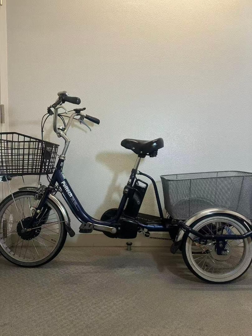 『配送可』ＰＥＬＴＥＣＨ ペルテック ＴＤＲ－１６３Ｌ 電動アシスト三輪車８ＡＨ