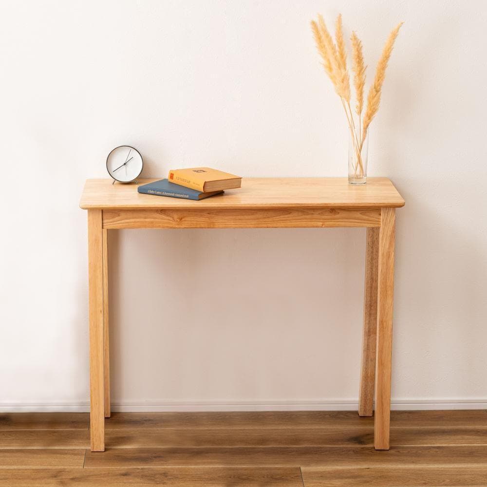 無垢材 カウンターテーブル ハイテーブル 木製 机 キッチン デスク リビング