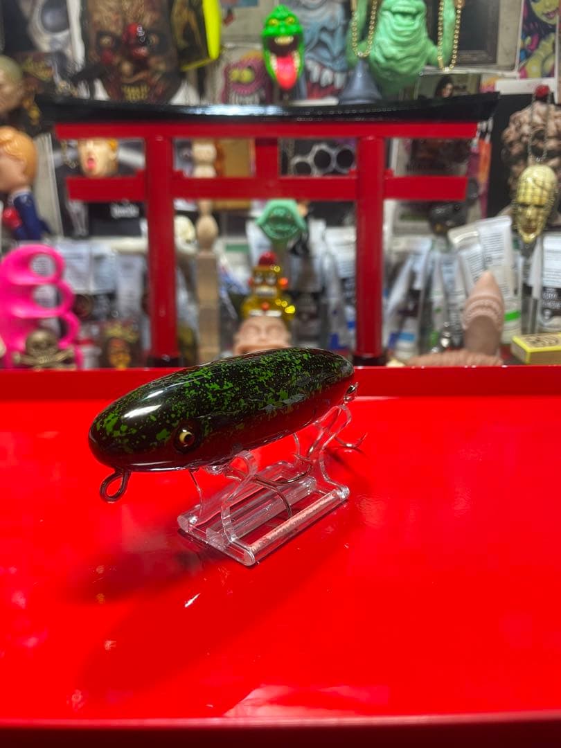 サーフェイスジョー　表層暴鮫　漆塗り　宝物ルアー　ペンシル